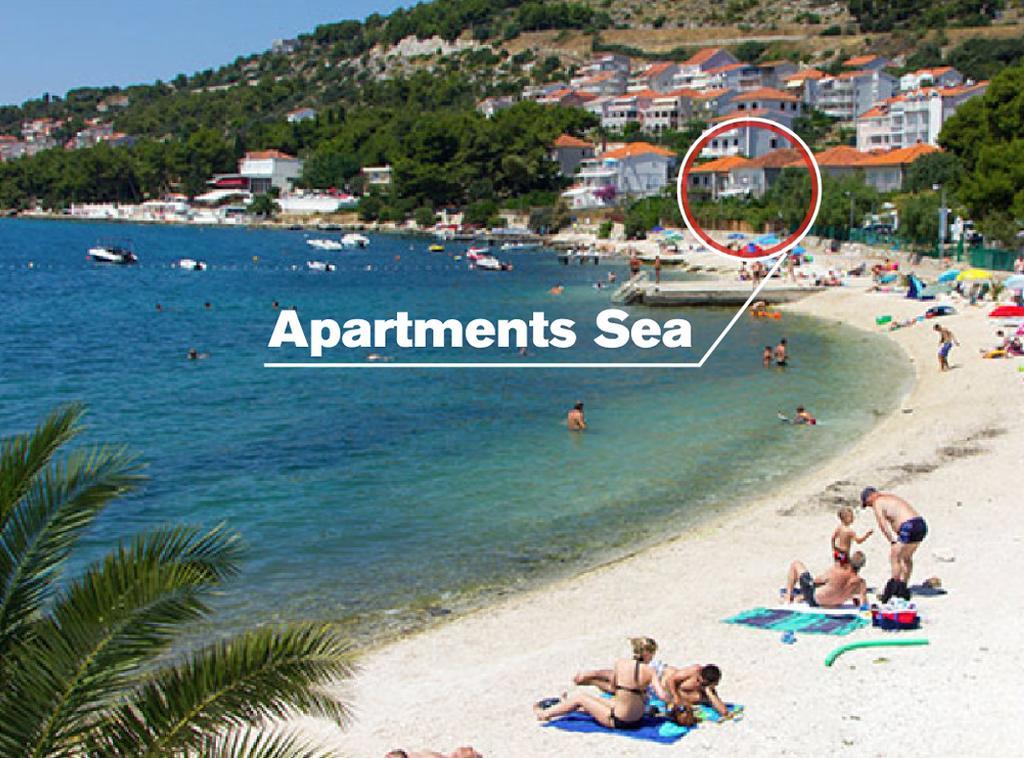 Apartments Sea Трогир Экстерьер фото